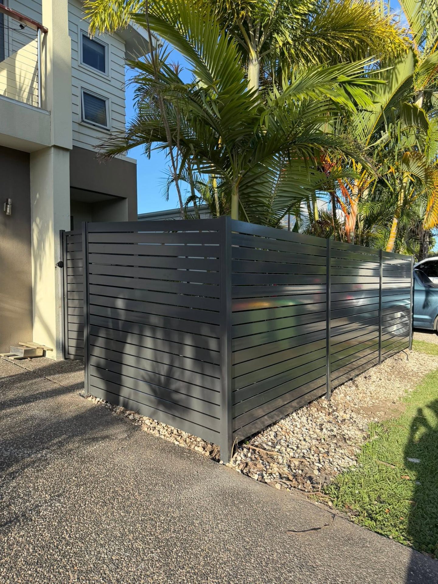 Aluminium Front Fence — Mooloolaba